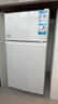 海爾（Haier）88升小冰箱冰箱雙開門小戶型迷你家用租房宿舍辦公室節(jié)能省電BCD-88GHTMZ0WV家電國家補貼15% 曬單實拍圖