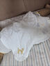 全棉時代嬰兒隔汗巾紗布吸汗巾兒童寶寶純棉墊背巾25cm*50cm，3條/袋 曬單實拍圖