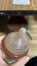 世喜新生兒防脹氣奶瓶0-6個(gè)月嬰兒玻璃奶瓶仿母乳奶嘴 160ml（0-1月） 曬單實(shí)拍圖