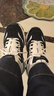 斯凱奇（Skechers）奧利奧|經(jīng)典黑白老爹鞋休閑復(fù)古情侶熊貓鞋厚底增高運(yùn)動鞋耐磨 曬單實(shí)拍圖