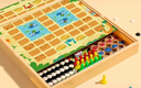 得力（deli）五合一游戲棋圍棋飛行跳棋斗獸棋動(dòng)物棋兒童桌游禮物套裝 曬單實(shí)拍圖