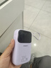 品勝【3C認證】自帶Type-C線充電寶20000毫安大容量可上飛機高鐵22.5W快充移動電源適用華為蘋果小米紫 曬單實拍圖