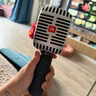 JBL KMC600無(wú)線(xiàn)麥克風(fēng)藍牙話(huà)筒音箱 家用娛樂(lè )K歌寶一體話(huà)筒 KMC600銀色 曬單實(shí)拍圖