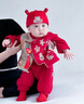 G.DUCKKIDS小黃鴨嬰兒連體衣春秋中國(guó)風(fēng)新生兒衣服滿月百天男女寶寶周歲禮服 紅色連體衣 66cm 66碼0-3月建議寶寶4-6公斤 曬單實(shí)拍圖