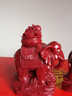 山迪朱砂大象擺件招財風(fēng)水象一對客廳招財玄關(guān)紫砂大號吸水象辦公室 如意元寶大象一對 曬單實(shí)拍圖