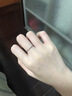 夢(mèng)可飾s925純銀戒指女韓版簡(jiǎn)約小清新微鑲鉆指環(huán)ins網(wǎng)紅疊帶手飾品禮物 閉口戒指 美碼-5號（49mm） 曬單實(shí)拍圖