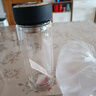 富光男女士雙層玻璃杯 高硼硅玻璃304茶隔水杯子 帶茶隔泡茶杯500ml 曬單實(shí)拍圖