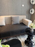茗芮居高檔真皮沙發(fā)墊四季通用防滑2025年新款輕奢高端沙發(fā)墊套防滑坐墊 攬境四葉草黑色 90*240cm 曬單實(shí)拍圖