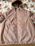蕉下（beneunder）外套女氣絨連帽中暖輕量速熱保暖棉服機(jī)洗CL005煙熏褐粉L 曬單實(shí)拍圖