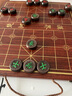 冠小二象棋中國象棋兒童實木帶木質(zhì)棋盤成人大號便攜式棋子紅花梨木黑檀 曬單實拍圖