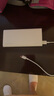 華為【3C認證】原裝多協(xié)議超級快充移動電源10000mAh（Max 22.5W SE） 13重安全防護 可上飛機 白色 曬單實拍圖