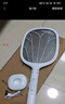 雅格(YAGE)電蚊拍防基孔肯雅熱充電式家用強(qiáng)力滅蚊拍紫光誘蚊滅蚊燈 曬單實(shí)拍圖