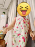巴拉巴拉兒童嬰兒連衣裙女童裙子寶寶公主裙2025新款夏裝國風(fēng)精致甜美 紅色調(diào)00366 100 曬單實(shí)拍圖