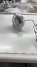 白色熊貓USB充電風(fēng)扇學(xué)生宿舍辦公室桌面風(fēng)扇家用輕音靜音4羽葉大風(fēng)量風(fēng)扇手持便攜戶(hù)外露營(yíng)風(fēng)扇 4寸白色小熊貓【插電款直徑10cm】 曬單實(shí)拍圖