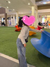 WVD國際品牌女童純色工字短款背心純色圓領(lǐng)開衫2025春季新款童裝韓版牛仔褲子 4LS3灰色長袖針織開衫背心兩件 4 110 CM 曬單實拍圖