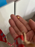 賽菲爾黃金小金豆足金999.9投資金攢金收藏存錢 單顆 約1.0克 曬單實(shí)拍圖