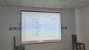 蝦皮 投影幕布電動(dòng)家用遙控自動(dòng)升降高清4K抗光壁掛辦公投影機幕布客廳臥室家庭影院投影布投影儀幕布 白玻纖 120吋4:3電動(dòng)遙控【航空雙插，雙向通電】 曬單實(shí)拍圖