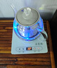 益茶福全自動(dòng)上水電熱水壺茶臺(tái)燒水壺飲水燒水一體機(jī)玻璃底部上水單壺茶幾煮茶壺保溫泡茶壺開水壺煲水壺 1L 藍(lán)光玻璃壺ZC-S516套裝 曬單實(shí)拍圖