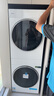 美的（Midea）洗烘套裝 10KG滾筒洗衣機+變頻熱泵烘干機【清風(fēng)明月2.0洗烘塔】MGH20A-W+AIR 純平全嵌 國家補貼 曬單實拍圖