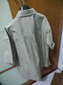 GXG男裝 戶(hù)外工裝polo男半拉鏈翻領(lǐng)短袖上衣  夏 卡其色 170/M 曬單實(shí)拍圖