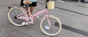 鳳凰鳳凰兒童折疊自行車6-9-15歲男女孩中大童16-18-22寸腳踏車學(xué)生車 公主粉-支撐款-可折疊 22寸適合身高【140-160】 曬單實(shí)拍圖