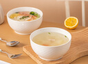 京東京造 碗 家用面碗陶瓷餐具米飯碗拉面碗大湯碗 奶油華夫6英寸碗4個(gè)裝 曬單實(shí)拍圖