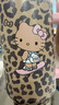 野獸派家居（tbh）三麗鷗HelloKitty巨無(wú)霸保溫杯吸管隨行杯不銹鋼保冷水杯七夕禮物 巨無(wú)霸保溫杯 經(jīng)典豹紋 1200ml (含mini收納包掛件) 曬單實(shí)拍圖