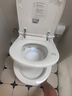 惠達(dá)（HUIDA）智能馬桶坐便器0水壓翻圈翻蓋魔力泡座圈加熱腳踢沖水家用旗艦款 Z990P翻圈蓋|千次噴泡|碳除臭 305/300mm （適用290-385mm) 曬單實(shí)拍圖
