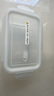 京東京造 飯盒 微波爐上班族學(xué)生高硼硅玻璃餐盒（1L+0.84L+保溫袋） 曬單實(shí)拍圖