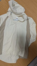 蕉下（beneunder）防曬服女黑膠透氣涼感戶外防紫外線外套AS10024高嶺白L 曬單實(shí)拍圖