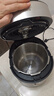 美的（Midea）低脂濃香電壓力鍋5L低音自動(dòng)排氣2200W猛火IH智能預約112KPa可調高壓鍋4-6人0涂層電飯煲S5892NF 曬單實(shí)拍圖