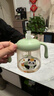 貝親兒童牛奶杯1-3歲寶寶喝水喝奶PPSU直飲奶瓶雙吸管水杯 綠色330mL 曬單實(shí)拍圖