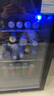先科（SAST）冰吧冷藏柜 歐式恒溫紅酒柜酒店家用電冰箱迷你小型單門(mén)辦公室電競保鮮展示留樣茶葉飲料藥品柜 135升 黑膽（冷藏+微冷凍+藍光燈+帶鎖） 曬單實(shí)拍圖