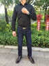 羅蒙男士牛仔褲秋冬季加絨厚款休閑彈力中青年直筒寬松爸爸裝長褲子 20520/A07B藍(lán)色【常規(guī)】 32 曬單實拍圖