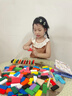 語森憶多米諾骨牌機(jī)關(guān)幼兒園6-12歲國家標(biāo)準(zhǔn)兒童益智積木制成人比賽專用 600片+加量機(jī)關(guān)+碼+袋+圖 曬單實(shí)拍圖