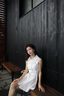緋垚襯衫裙連衣裙女夏清純學(xué)院風(fēng)polo領(lǐng)無(wú)袖新款收腰顯瘦a字短裙子 【白色】 S 曬單實(shí)拍圖