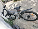 雷克斯LAUX哪吒200plus山地車(chē)成人學(xué)生代步通勤鋁合金24速純油碟 超啞木炭灰（標準版） 24速 27.5英寸 曬單實(shí)拍圖