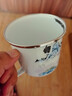敏程搪瓷老式搪瓷杯水杯馬克杯帶蓋搪瓷缸子琺瑯涼水茶杯復(fù)古風(fēng)搪瓷缸 千里江山圖 9cm 曬單實(shí)拍圖