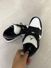 耐克（NIKE）JORDAN耐克喬丹女子輕便AJ1板鞋秋季時(shí)尚低幫刺繡運(yùn)動(dòng)鞋DC0774 101白色/黑/白色 40.5 曬單實(shí)拍圖
