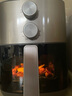 美的（Midea）空氣炸鍋家用免翻面6.5升大容量上下雙熱源透明可視不用翻面煎炸鍋電炸鍋炎烤蒸汽嫩炸薯條機 雙旋扭操作【炎烤系列 雙熱源免翻面】 6.5L 曬單實(shí)拍圖