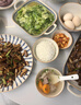 念昂景德鎮高端日式碗碟套裝家用餐具新款釉下彩陶瓷餐具高顏值飯碗菜[10人食禮盒裝] 58件套 曬單實(shí)拍圖