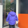 雅鹿2025新款兒童羽絨服中長(cháng)款加厚男童女童大童寶寶學(xué)生冬季洋氣外套 紫色 140cm 曬單實(shí)拍圖