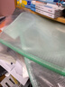 得力（deli）100只A4L型文件套 加厚文件夾透明單片夾 票據(jù)檔案合同收納 二頁式文件夾文件快遞袋收納袋P05700- 曬單實拍圖