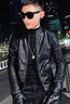 皮爾卡丹（pierre cardin）2025年新款痞帥潮流青年皮衣男款帥氣PU外套春秋裝韓版修身皮夾克 8931黑色 3XL 【適合140-155斤】 曬單實拍圖