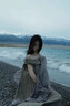 BGUG純棉麻圍巾女超大秋冬保暖純色長(cháng)款 旅拍春夏季遮陽(yáng)空調披肩男女 淺灰色 肌理棉麻 曬單實(shí)拍圖