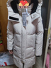 波司登25年冬季羽絨服男女情侶同款寬松中長(cháng)款時(shí)尚加厚脫卸帽外套 曬單實(shí)拍圖
