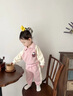 迪士尼寶寶女童套裝2025新款秋裝洋氣兒童衛(wèi)衣小童褲子春秋季寶寶運(yùn)動(dòng)兩件套 粉色(套裝) 90 建議80-90cm1歲-1歲半碼 曬單實(shí)拍圖
