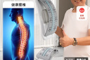 頂腰板自動(dòng)腰椎舒緩器脊椎間盤(pán)突出鍛煉器牽引腰部拉伸托舉旗艦店 氣囊調高/腰椎舒緩-灰色 曬單實(shí)拍圖