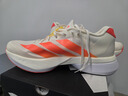 阿迪達斯（adidas）男 跑步系列 ADIZERO BOSTON 13 M 跑步鞋 HQ7412 白/熒光紅 42.5 曬單實(shí)拍圖