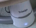 Trimigo電動(dòng)?jì)雰簱u椅哄娃神器搖搖椅新生兒見(jiàn)面禮嬰兒禮物用品嬰兒搖籃 月光灰 PLUS版【加長(zhǎng)睡籃】 【蚊帳+餐盤(pán)+玩偶+頭枕+藍(lán)牙音樂(lè)】 曬單實(shí)拍圖